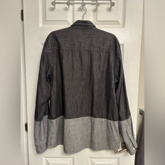 Carhartt WIP Two Tone Grey button up Shirt - Picture 2 of 6